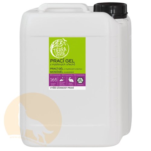 Gél na pranie BIO (kanister 5 L) - Veľkosť balenia: Kanister 5 Kg, Gél na pranie: Levanduľa